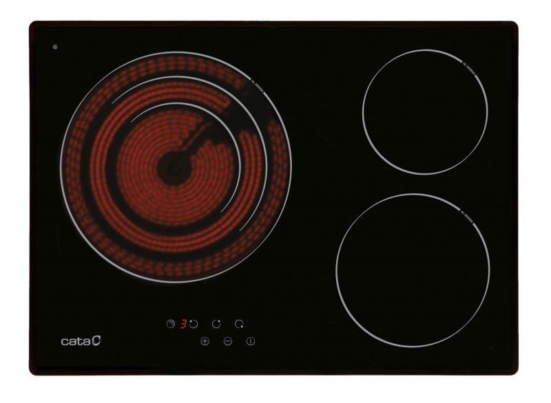 Sklokeramická deska CATA TT 5003 43 cm 3 zóny