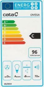 Odsavač par CATA OMEGA Nerez 600