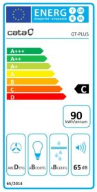 Odsavač par CATA GT PLUS 45 Černá 450