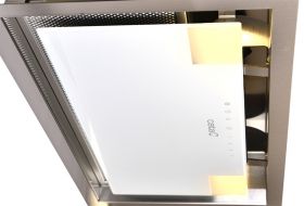 Odsavač par CATA GC DUAL 45 Bílé sklo EXTRA TICHÁ A VÝKONNÁ