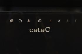 Odsavač par CATA GC DUAL 45 Černé sklo EXTRA TICHÁ A VÝKONNÁ