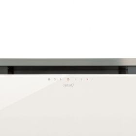 Odsavač par CATA GC DUAL 75 Bílé sklo EXTRA TICHÁ A VÝKONNÁ