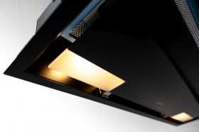 Odsavač par CATA GC DUAL 75 Černé sklo EXTRA TICHÁ A VÝKONNÁ