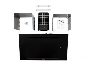 Digestoř s čističkou CATA RENOVA PURE AIR VNV 90 X GBK