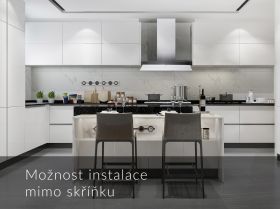 Odsavač par CATA TENTA 900 Nerez / Bílé sklo