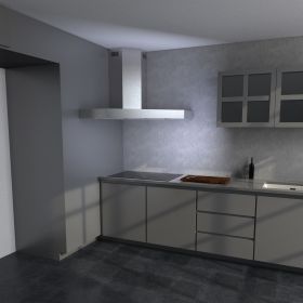 Odsavač par CATA ANGOLO BOX VL3 Nerez 1000 Rohová