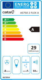 Indukční deska s integrovaným odsavačem par CATA AS 750