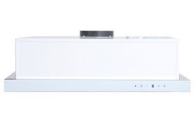 Odsavač par EMPIRE VD 206060 Bílé sklo + DÁLKOVÉ OVLÁDÁNÍ