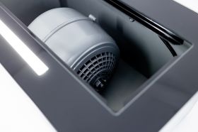 Odsavač par EMPIRE VD BARI 60 Černé sklo