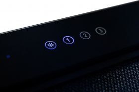 Odsavač par EMPIRE VD TIBERA 60 Černé sklo