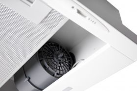 Odsavač par EMPIRE VD STROMBOLI 60 Bílá – jediný výsuv na trhu se zadním i horním odtahem