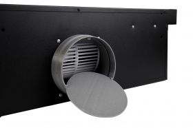 Odsavač par EMPIRE VD STROMBOLI 60 Černá – jediný výsuv na trhu se zadním i horním odtahem