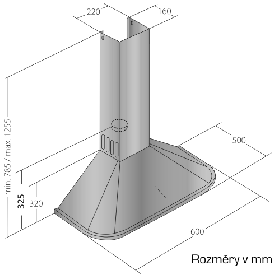 Odsavač par EMPIRE KD 308060