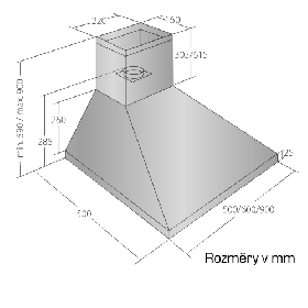 Odsavač par EMPIRE KD 317060