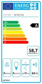 Odsavač par EMPIRE VIP KD 519060 + DÁLKOVÉ OVLÁDÁNÍ