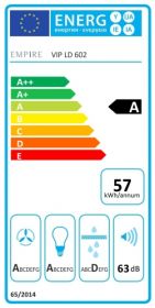 Odsavač par EMPIRE VIP LD 602040 + DÁLKOVÉ OVLÁDÁNÍ