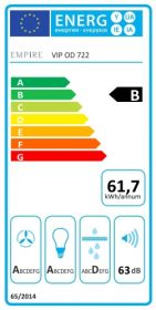 Odsavač par EMPIRE VIP OD 722090 + DÁLKOVÉ OVLÁDÁNÍ