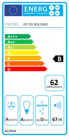 Odsavač par EMPIRE VIP OD BOLZANO Černá