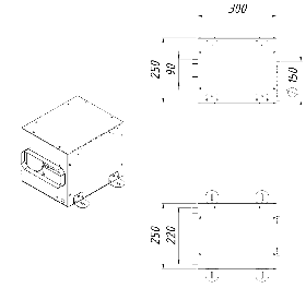 Odsavač par EMPIRE VIP SD 805090 + DÁLKOVÉ OVLÁDÁNÍ