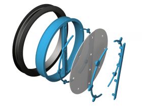 Těsná zpětná klapka TK 125