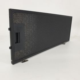 Tukový filtr 158 x 429 x 8 se zaobleným rámem černý
