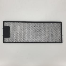 Tukový filtr 158 x 429 x 8 se zaobleným rámem černý