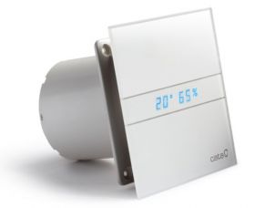 CATA e150 GTH sklo hygro časovač bílý