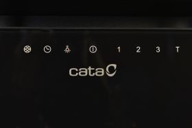 Odsavač par CATA GC DUAL 45 Černé sklo EXTRA TICHÁ A VÝKONNÁ
